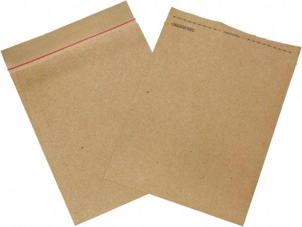 Made in USA - 15" Long x 12-1/2" Wide Self Seal Jiffy Rigi Bag Mailer - Kraft - Benchmark Tooling