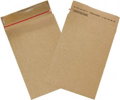 Made in USA - 10-1/2" Long x 7-1/4" Wide Self Seal Jiffy Rigi Bag Mailer - Kraft - Benchmark Tooling