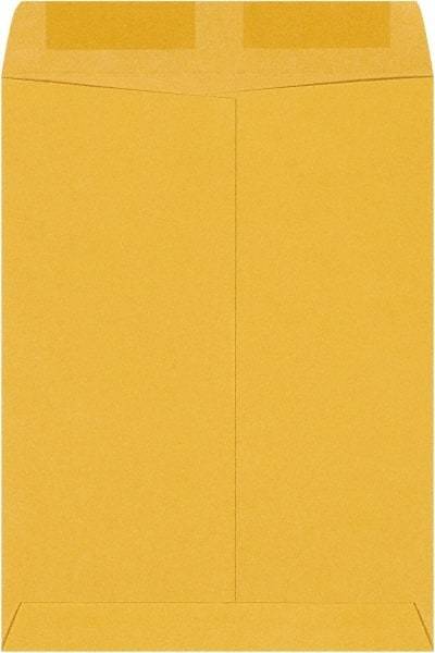 Made in USA - 12" Long x 9" Wide Gummed Flap Brown Kraft Envelope - Kraft - Benchmark Tooling