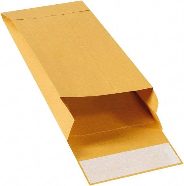 Made in USA - 11" Long x 5" Wide Peel-Off Self-Seal Natural Kraft Envelope - Kraft - Benchmark Tooling