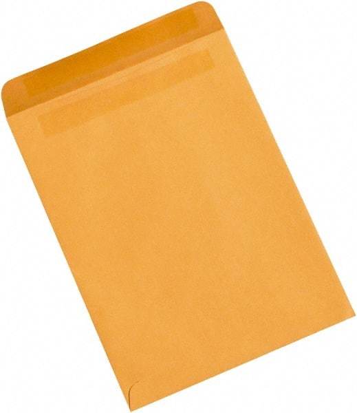 Made in USA - 12-1/2" Long x 9-1/2" Wide Self Seal Natural Kraft Envelope - Kraft - Benchmark Tooling