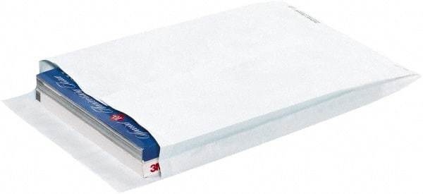 Dupont - 16" Long x 12" Wide Peel-Off Self-Seal Tyvek Expansion Envelope - White - Benchmark Tooling