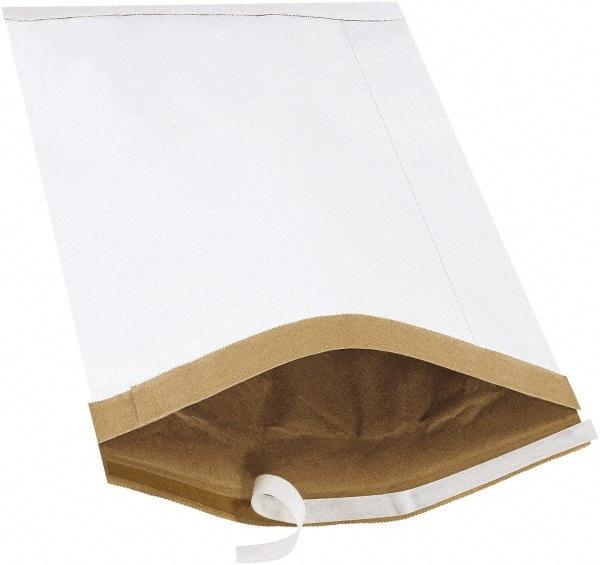 Made in USA - 19" Long x 12-1/2" Wide Peel-Off Self-Seal Padded Mailer - White - Benchmark Tooling