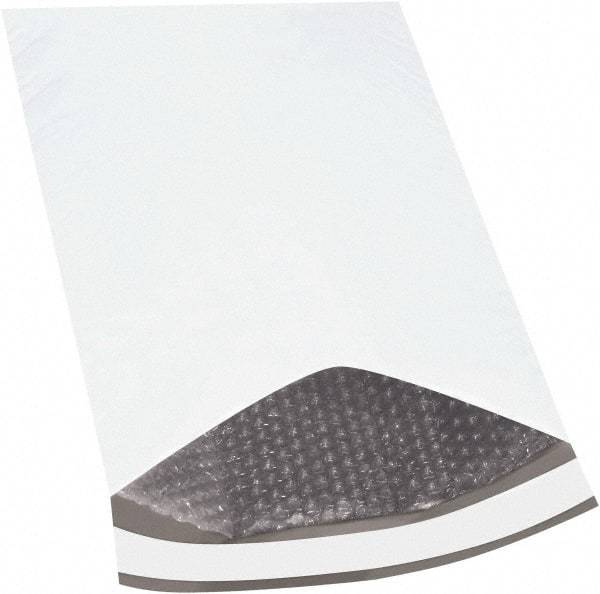 Made in USA - 19" Long x 12-1/2" Wide Peel-Off Self-Seal Padded Mailer - White - Benchmark Tooling