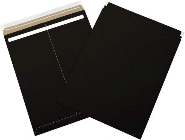 Made in USA - 21" Long x 17" Wide Peel-Off Self-Seal Flat Mailer - Black - Benchmark Tooling