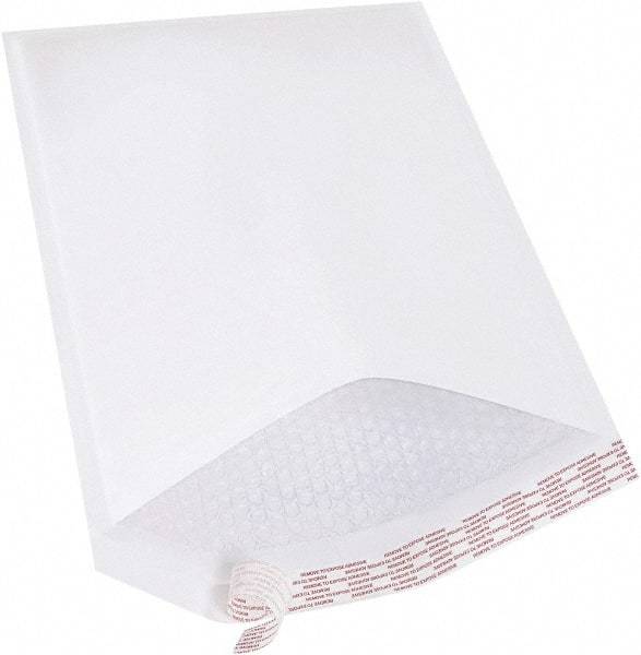 Made in USA - 19" Long x 12-1/2" Wide Peel-Off Self-Seal Bubble Mailer - White - Benchmark Tooling