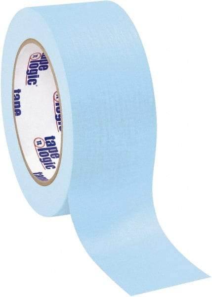 Tape Logic - 2" Wide x 60 Yd Long Blue Crepe Paper Masking Tape - 4.9 mil Thick - Benchmark Tooling