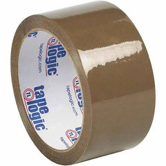 Tape Logic - 2" x 55 Yd Tan Rubber Adhesive Packaging Tape - Polypropylene Film Backing, 1.9 mil Thick, 22 Lb Tensile Strength - Benchmark Tooling