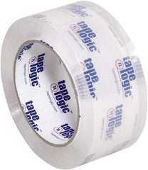 Tape Logic - 2" x 110 Yd Clear Acrylic Adhesive Packaging Tape - Polypropylene Film Backing, 2 mil Thick - Benchmark Tooling