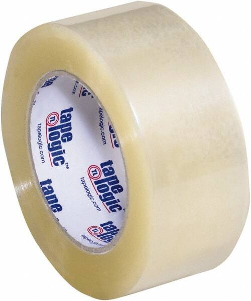 Tape Logic - 2" x 110 Yd Clear Acrylic Adhesive Packaging Tape - Polypropylene Film Backing, 2.6 mil Thick, 24.7 Lb Tensile Strength - Benchmark Tooling