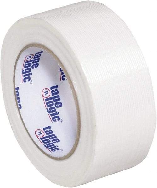 Tape Logic - 2" x 60 Yd Clear Hot Melt Adhesive Strapping Tape - Polypropylene Film Backing, 3.9 mil Thick, 100 Lb Tensile Strength - Benchmark Tooling