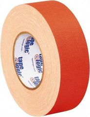 Tape Logic - 2" x 50 Yds Fluorescent Orange Gaffers Tape - 11 mil, Rubber Adhesive - Benchmark Tooling