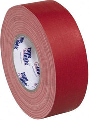 Tape Logic - 2" x 60 Yds Red Gaffers Tape - 11 mil, Rubber Adhesive - Benchmark Tooling