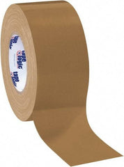 Tape Logic - 3" x 60 Yds Brown Duct Tape - 10 mil, Rubber Adhesive - Benchmark Tooling