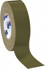 Tape Logic - 2" x 60 Yds Olive Green Duct Tape - 10 mil, Rubber Adhesive - Benchmark Tooling