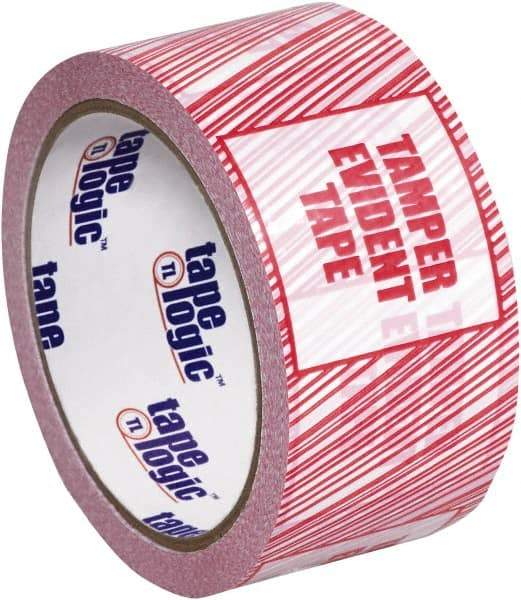 Tape Logic - 3,960" Long, Red/White Security Tape - For Multi-Use - Benchmark Tooling