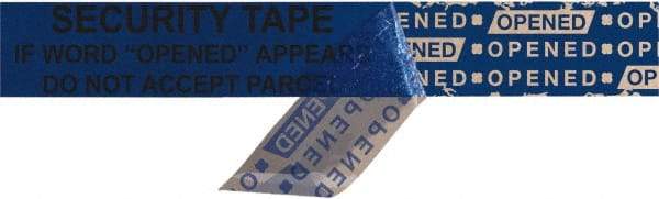 Tape Logic - 2,160" Long, Blue Security Tape - For Multi-Use - Benchmark Tooling