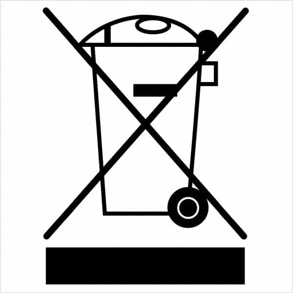 Tape Logic - 1" Long, Black/White Paper D.O.T. Labels - For Multi-Use - Benchmark Tooling