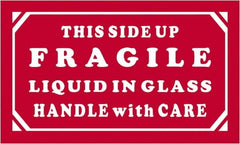 Tape Logic - 5" Long, Red/White Paper Shipping Label - For Multi-Use - Benchmark Tooling