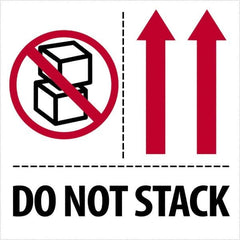 Tape Logic - 4" Long, Red, Black on White Paper Shipping Label - For Multi-Use - Benchmark Tooling