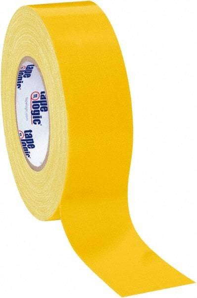 Tape Logic - 2" x 60 Yds Yellow Duct Tape - 10 mil, Rubber Adhesive - Benchmark Tooling