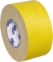 Tape Logic - 4" x 60 Yds Yellow Gaffers Tape - 11 mil, Rubber Adhesive - Benchmark Tooling