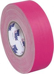 Tape Logic - 2" x 50 Yds Fluorescent Pink Gaffers Tape - 11 mil, Rubber Adhesive - Benchmark Tooling