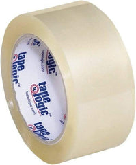 Tape Logic - 2" x 55 Yd Clear Acrylic Adhesive Packaging Tape - Polypropylene Film Backing, 3.5 mil Thick, 33.7 Lb Tensile Strength - Benchmark Tooling