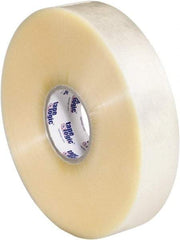 Tape Logic - 2" x 1,000 Yd Clear Hot Melt Adhesive Packaging Tape - Polypropylene Film Backing, 1.9 mil Thick, 22 Lb Tensile Strength - Benchmark Tooling