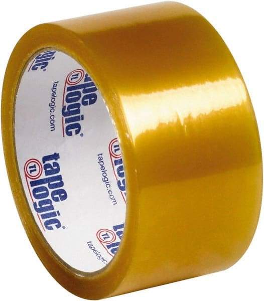 Tape Logic - 2" x 110 Yd Clear Rubber Adhesive Packaging Tape - PVC Film Backing, 2.1 mil Thick, 25 Lb Tensile Strength - Benchmark Tooling