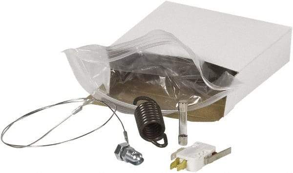 Made in USA - 24" Wide, Portable Shrink Wrap System - Contains Sealing Pad, 5-3 Mil PTFE Glass Cloth Tape for Sealing Arm, 3-10 Mil PTFE Glass Cloth Tape Strips for Sealing Pad Replacement, Wire, Micro Switch, Arm Swing, Fuse - Benchmark Tooling