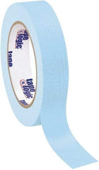 Tape Logic - 1" Wide x 60 Yd Long Blue Crepe Paper Masking Tape - 4.9 mil Thick - Benchmark Tooling