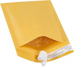 Value Collection - 8" Long x 4" Wide Peel-Off Self-Seal Bubble Mailer - Kraft - Benchmark Tooling