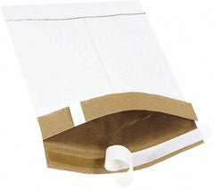 Made in USA - 10" Long x 6" Wide Peel-Off Self-Seal Padded Mailer - White - Benchmark Tooling