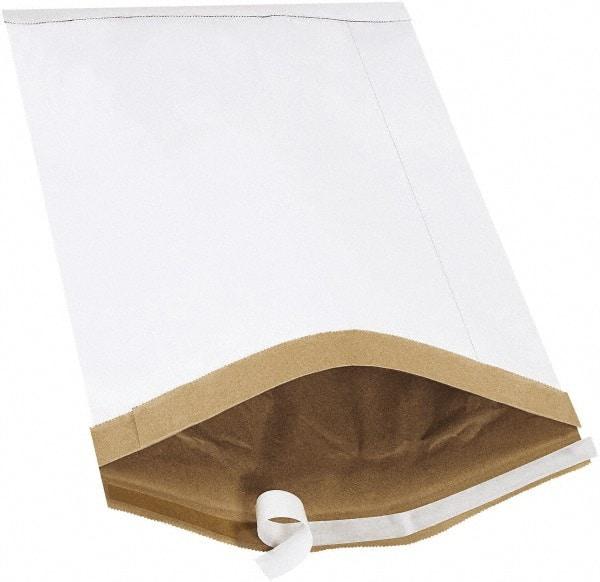 Made in USA - 20" Long x 14-1/4" Wide Peel-Off Self-Seal Padded Mailer - White - Benchmark Tooling