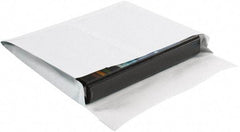 Made in USA - 13" Long x 10" Wide Peel-Off Self-Seal Expandable Envelope - White - Benchmark Tooling