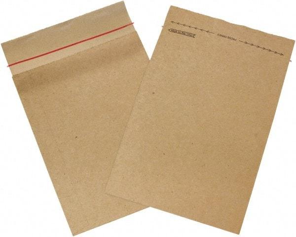 Made in USA - 14" Long x 10-1/2" Wide Self Seal Jiffy Rigi Bag Mailer - Kraft - Benchmark Tooling