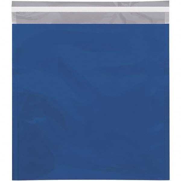 Value Collection - 13" Long x 10-3/4" Wide Peel-Off Self-Seal Metallic Mailer - Blue - Benchmark Tooling