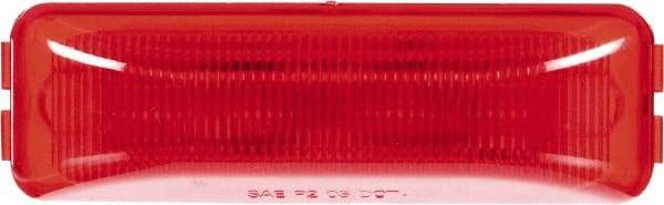 Truck-Lite - 4" Long, Red LED Marker Clearance - 12 Volts - Benchmark Tooling