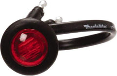 Truck-Lite - 3/4" Long, Red LED Marker Clearance - 12 Volts, Includes LED Light, Grommet - Benchmark Tooling