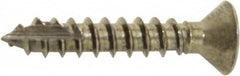 Hager - #9 Brass Hinge Screws - 1" Long - Benchmark Tooling