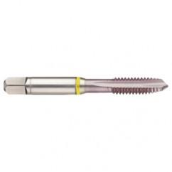 M8x1.25 2B 3-Flute Cobalt Yellow Ring Spiral Point Plug Tap-MolyGlide - Benchmark Tooling