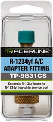 Spectroline - Low Side Automotive A/C Service Coupler - Yellow Actuator - Benchmark Tooling