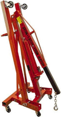 OEM Tools - Steel Folding Engine Crane - 10 to 25' Span - Benchmark Tooling
