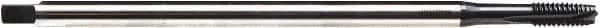 Emuge - M8x1.25 Metric, 3 Flute, NE2 Finish Cobalt, Spiral Point, Extension Pulley Tap - Plug Chamfer, 7.1" OAL, 25/32" Thread Length, 6H Class of Fit - Benchmark Tooling