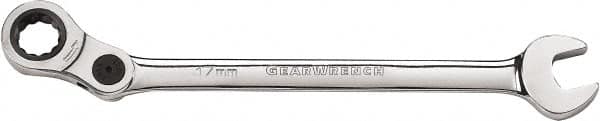 GearWrench - 10mm 12 Point Combination Wrench - 6-1/4" OAL, Steel, Full Polish Finish - Benchmark Tooling