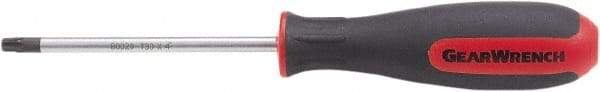 GearWrench - T10 Torx Driver - 4" Blade Length, 8" OAL, Standard Handle - Benchmark Tooling