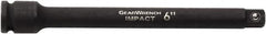 GearWrench - 1/4" Drive Impact Socket Extension - 4" OAL, Black Finish - Benchmark Tooling