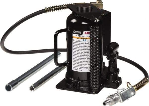 Sunex Tools - 20 Ton Capacity Bottle Jack - 9-1/2" to 18" High - Benchmark Tooling