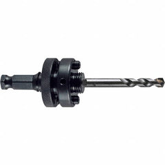 M.K. MORSE - Hole-Cutting Tool Arbors Tool Compatibility: Hole Saws Minimum Tool Diameter Compatibility (Inch): 7/16 - Benchmark Tooling